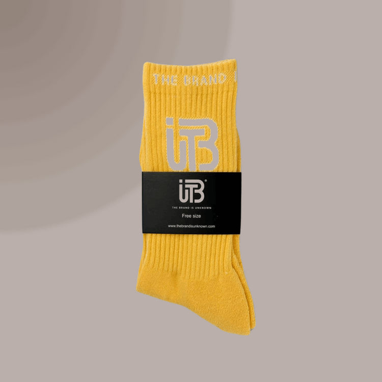 The Brand Is Unknown - TBIU Uni Socks -  Gold