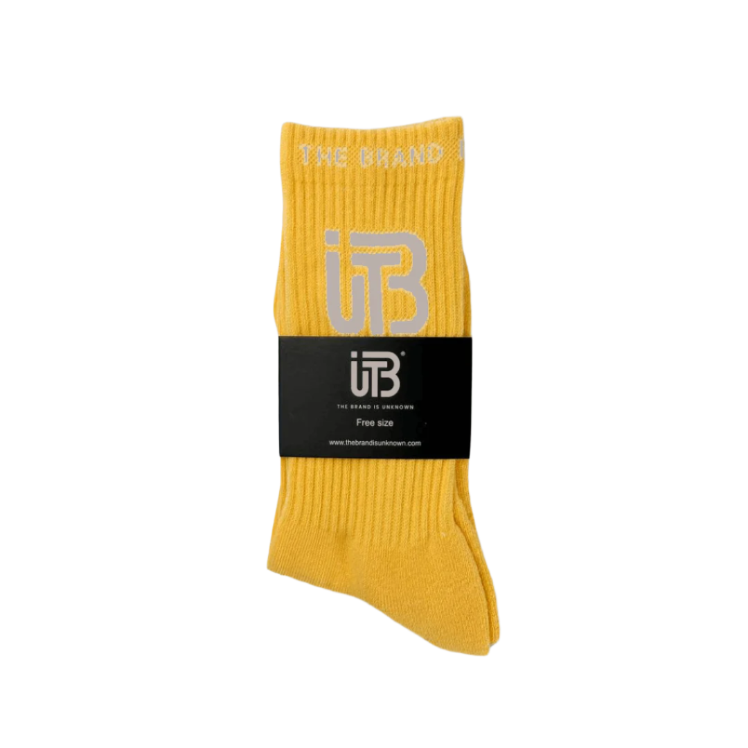 The Brand Is Unknown - TBIU Uni Socks -  Gold