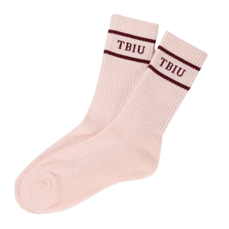 The Brand Is Unknown - TBIU Dual Thread Socks - mistyrose