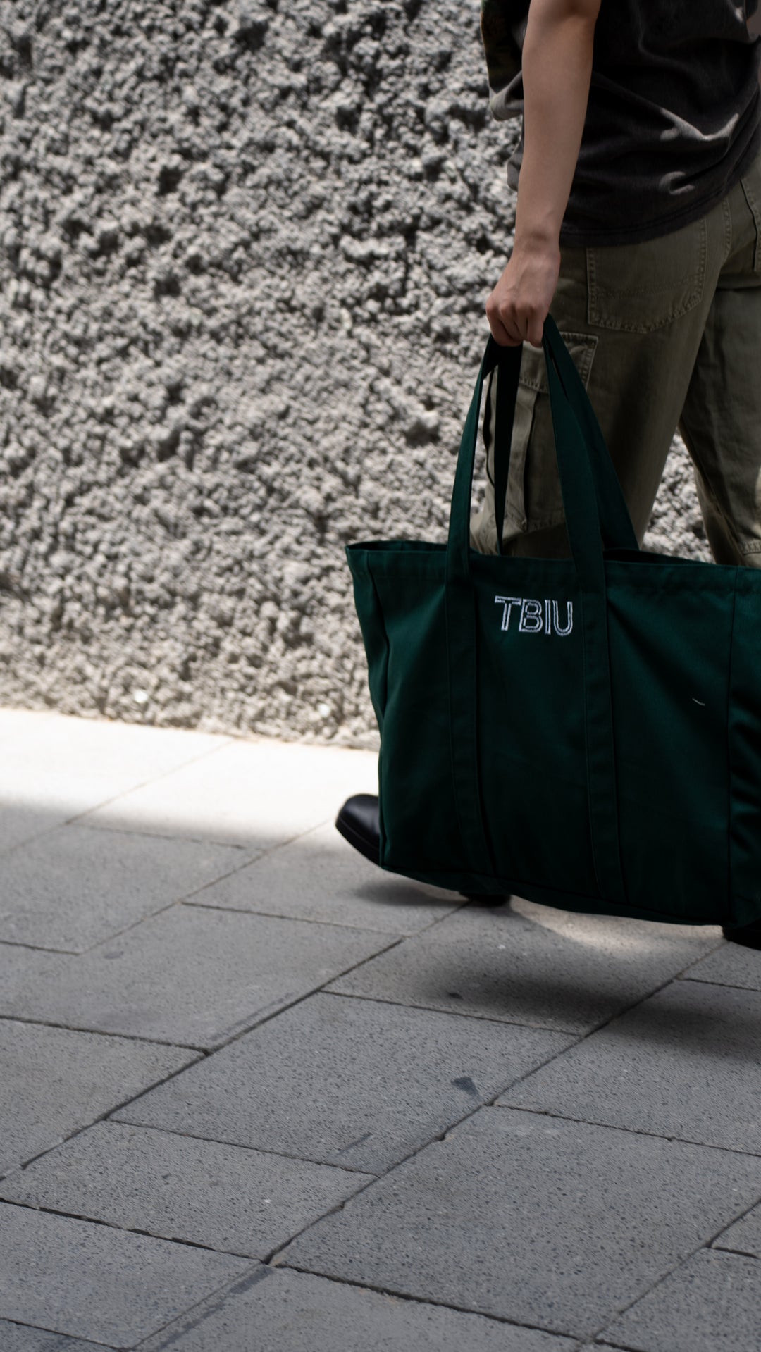 TBIU Canvas Tote bag - Green