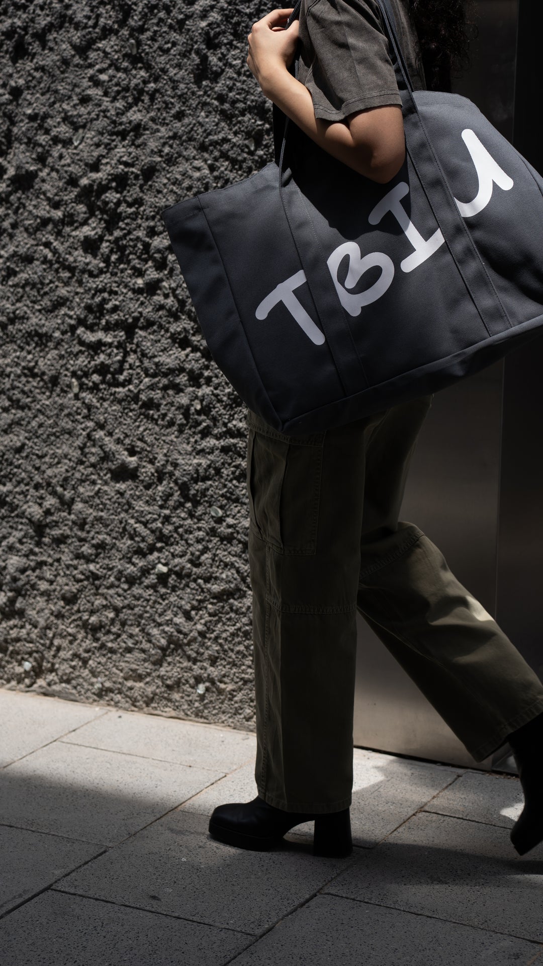 TBIU Canvas Tote bag - Gray